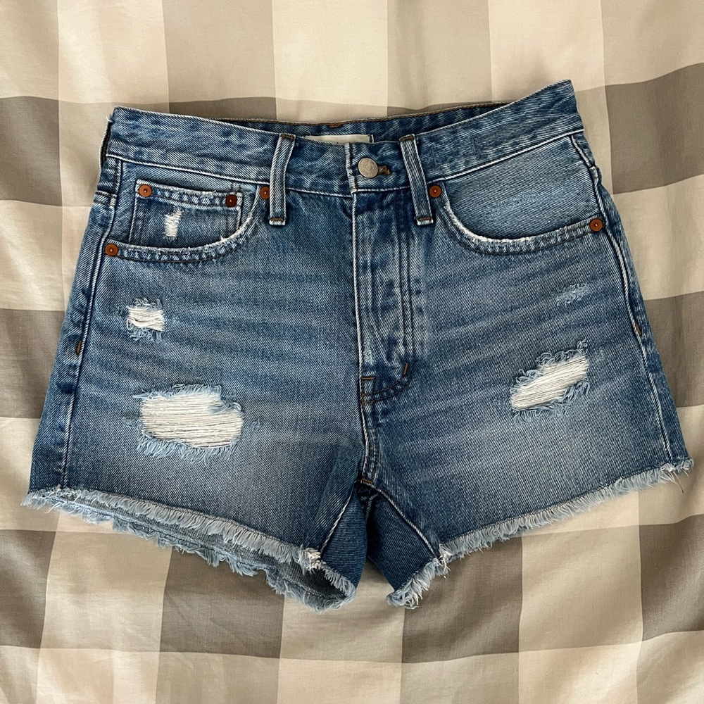 Madewell Relaxed Denim Shorts, 3” inseam